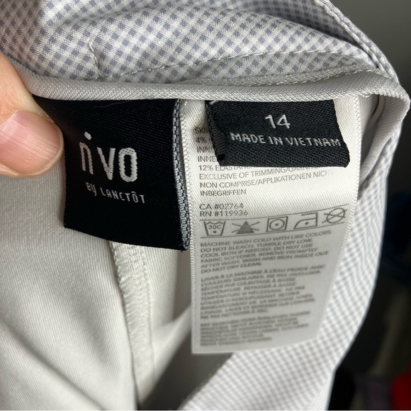 Nivo Nadine print skort light gray size 14 - Picture 8 of 10